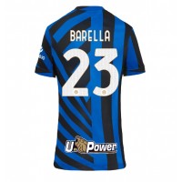 Zenski Nogometni Dres Inter Milan Nicolo Barella #23 Domaci 2024-25 Kratak Rukav